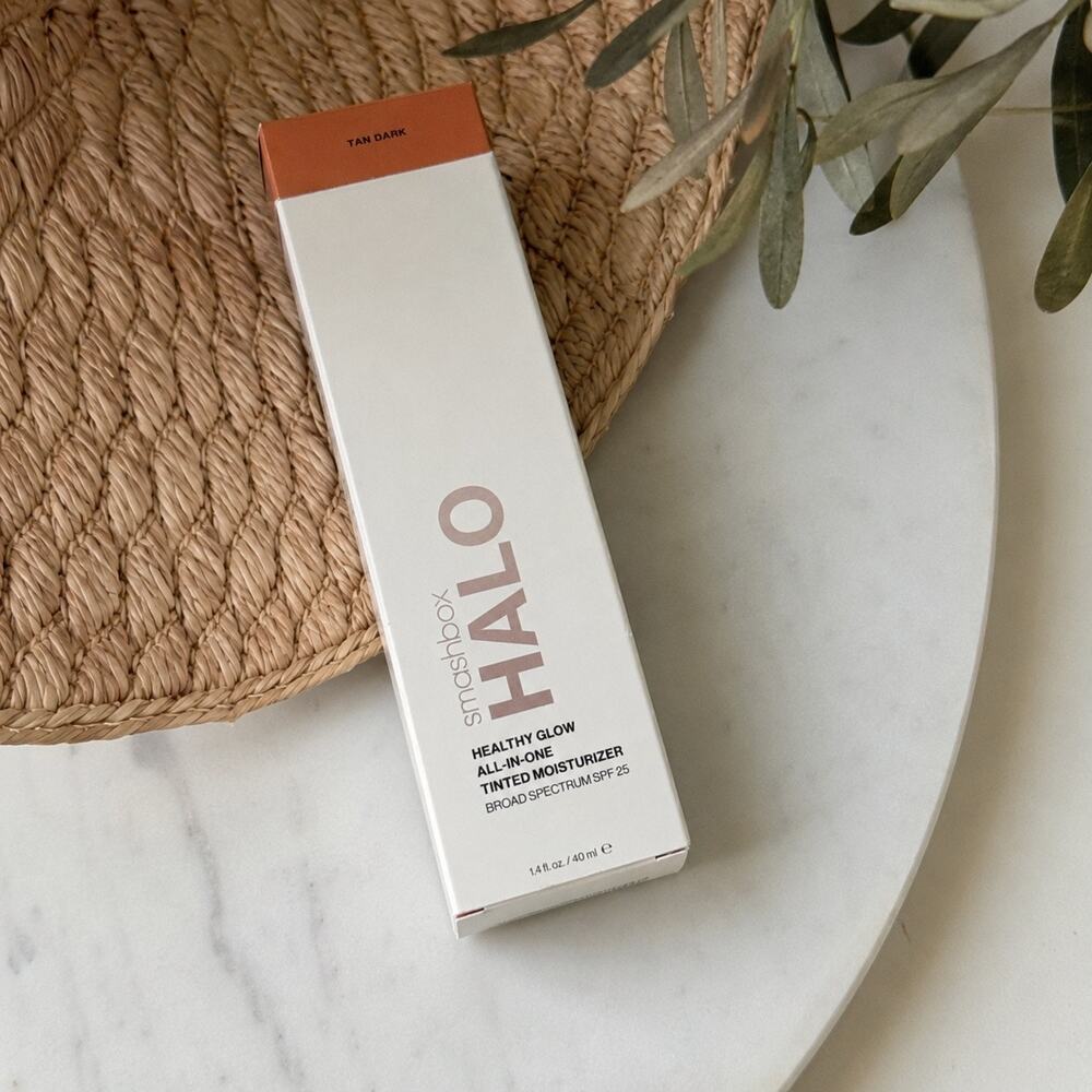 Smashbox Halo Healthy Glow Tinted Moisturizer SPF 25 Tan Dark 1.4 oz